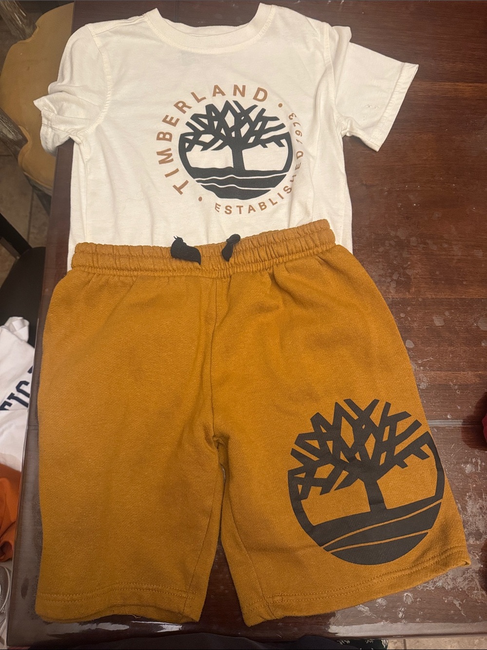 Set short and t-shirt for boy size 10/12